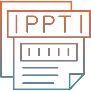 Seo dosya simgesinin vektör illüstrasyonu