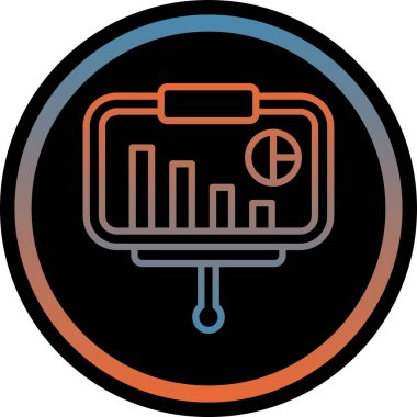 seo modern simgesinin vektör illüstrasyonu