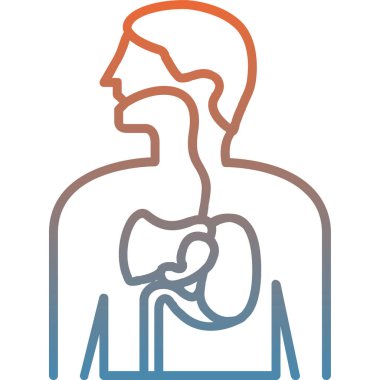 Kalp. Web simgesi basit illüstrasyon