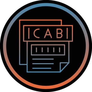 vector illustration of a modern b icon