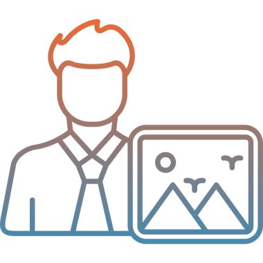 İş adamı vektör illüstrasyonu