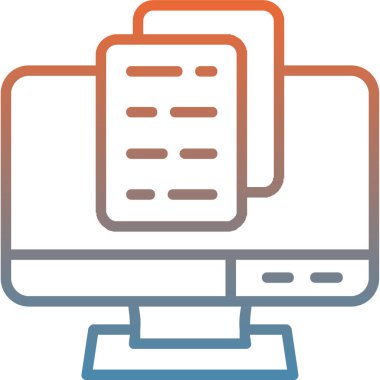 dizüstü bilgisayar web simgesi basit tasarım