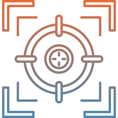 seo modern simgesinin vektör illüstrasyonu