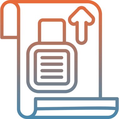 gaz ocağı kutsal kişilerin resmi, vektör çizim