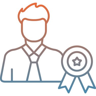 iş yönetimi vektör simgesi