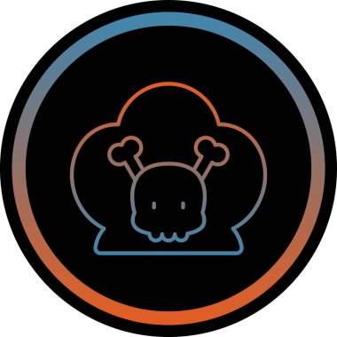 bebek simgesi daire biçiminde izole edilmiş arkaplan