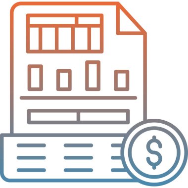 işletme finans bürosu simgesi