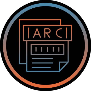 Modern bir simgenin vektör illüstrasyonu