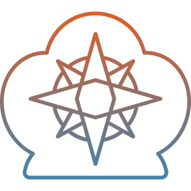 Bulut hesaplama. Web simgesi