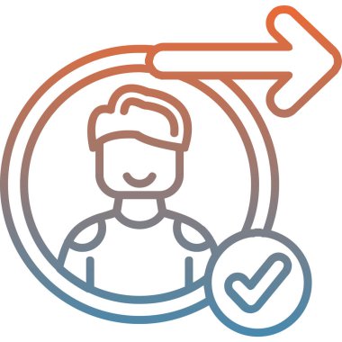 avatar simgesi vektör illüstrasyonu