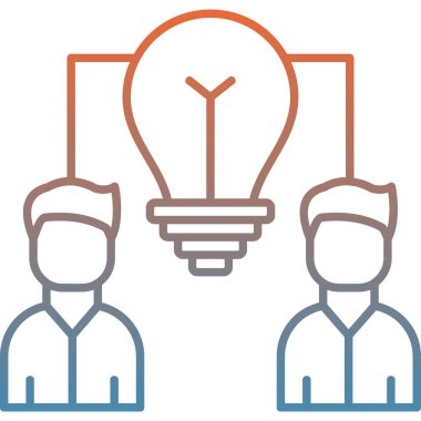 iş yönetimi simgesi, vektör illüstrasyonu