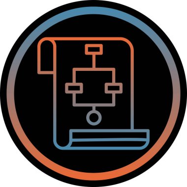 Bir b eksikliği simgesinin vektör çizimi