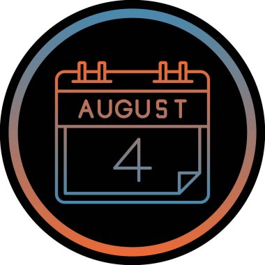 Ağustos kabartma simgesi