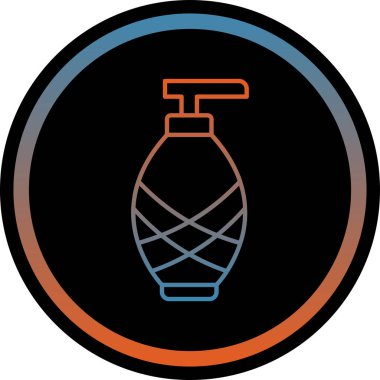 Gaz b simgesinin vektör çizimi