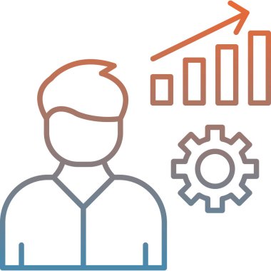 İş adamı vektör illüstrasyonu