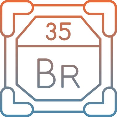 Kimyasal. Web simgesi basit illüstrasyon