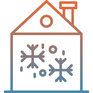 ev simgesi vektör illüstrasyonu