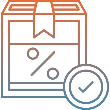 Bir onay kutusunun vektör illüstrasyonu