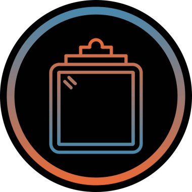 Pil simgesinin vektör illüstrasyonu