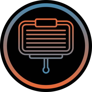 Seo simgesinin vektör illüstrasyonu