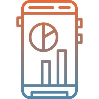 akıllı saat simge vektör illüstrasyonu