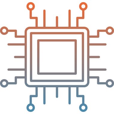 Devre simge vektör çizim