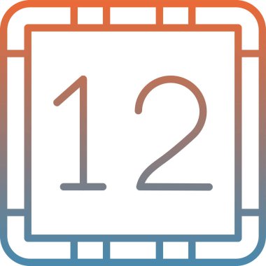 takvim tarihi olay simgesi ana hat biçiminde