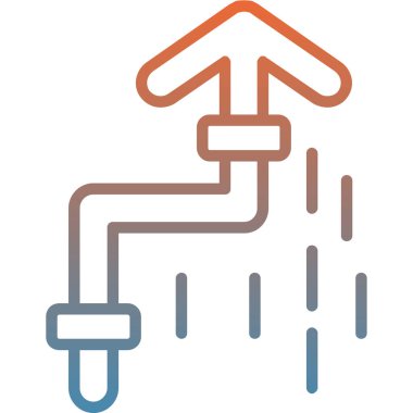 yağmur damlaları vektör çizimi