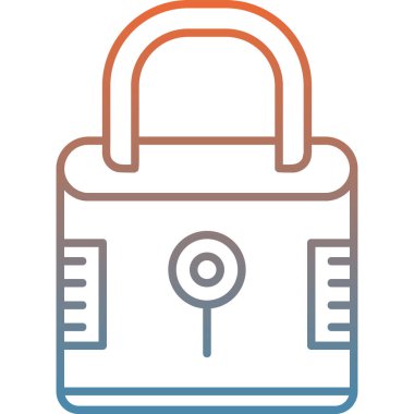 Güvenlik kilidi. Basit tasarım