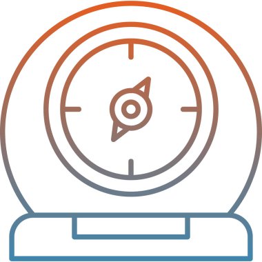 Pusula simgesi vektör resimlemesi