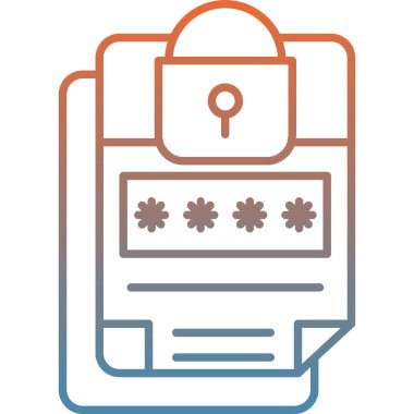 Kart simgesi, vektör illüstrasyonu