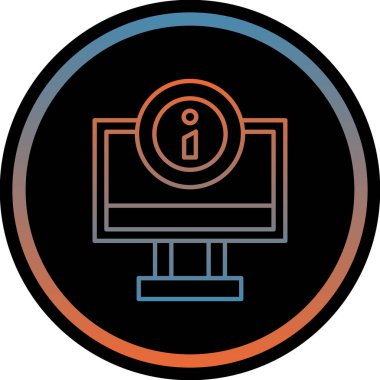 Seo simgesinin vektör illüstrasyonu