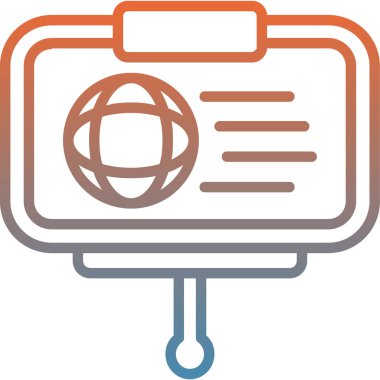 iş simgesi, vektör resimleme