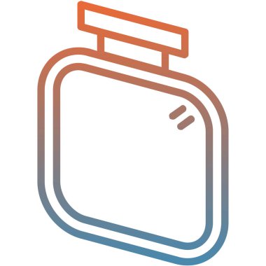 Bir gaz simgesinin vektör illüstrasyonu