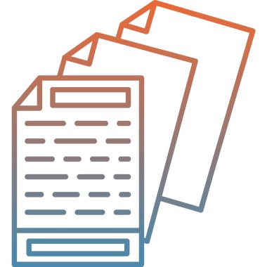 dosya biçimi simgesi, vektör illüstrasyonu