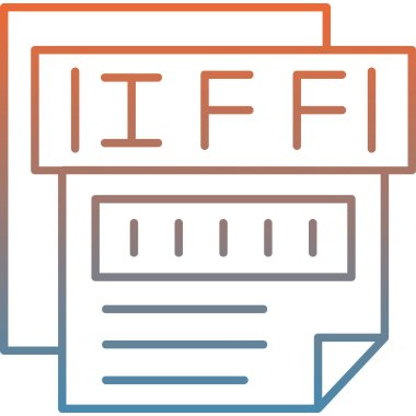 dosya biçimi simgesi, vektör illüstrasyonu