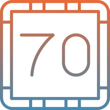 Takvim simgesi vektör illüstrasyonu