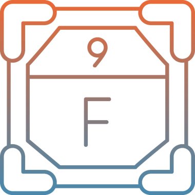 Takvim simgesi, vektör illüstrasyonu basit tasarım