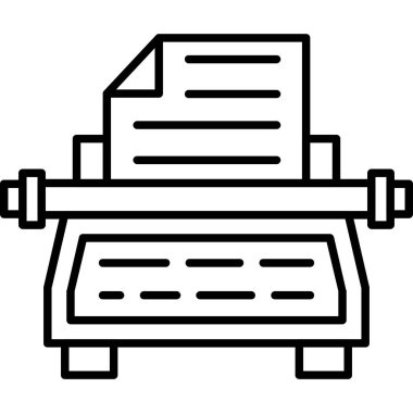 ikon vektörü oluşturuyorum. Taslak bina tabelası. izole edilmiş sınır sembolü çizimi