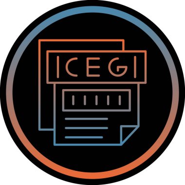 Modern b 'nin vektör illüstrasyonu