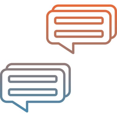 baloncuk sohbet simgesi