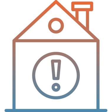 Alarm saat vektör simgesi modern illüstrasyon