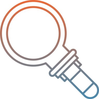 Ara. Web simgesi basit illüstrasyon