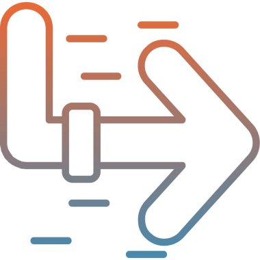 Magnet simgesinin vektör illüstrasyonu