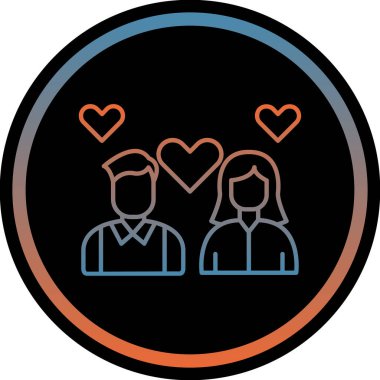 Kalpli bir çift. Basit tasarım