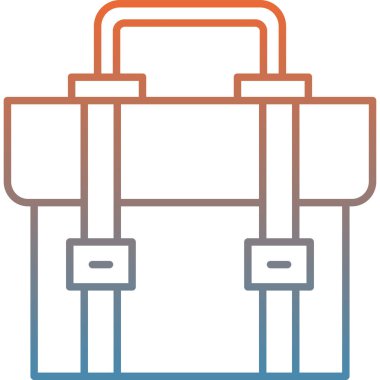 seyahat simgesi vektör çizimi