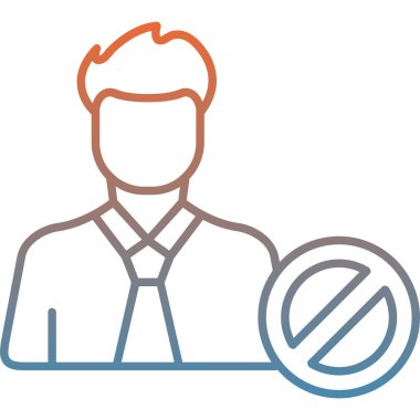 Çapraz simge, vektör illüstrasyon tasarımı ile iş adamı