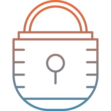 Çanta. Web simgesi basit illüstrasyon