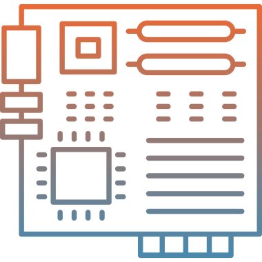Web tasarım vektör çizgisi simgesi