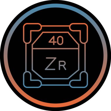 Bir simgenin vektör illüstrasyonu